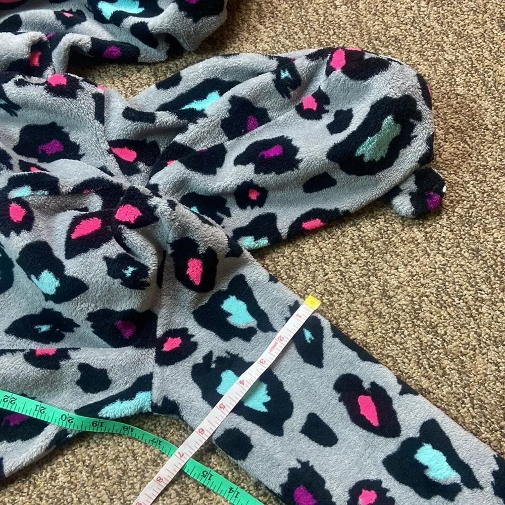 Total Girl Leopard Print Pijamas Junior Size XL 16